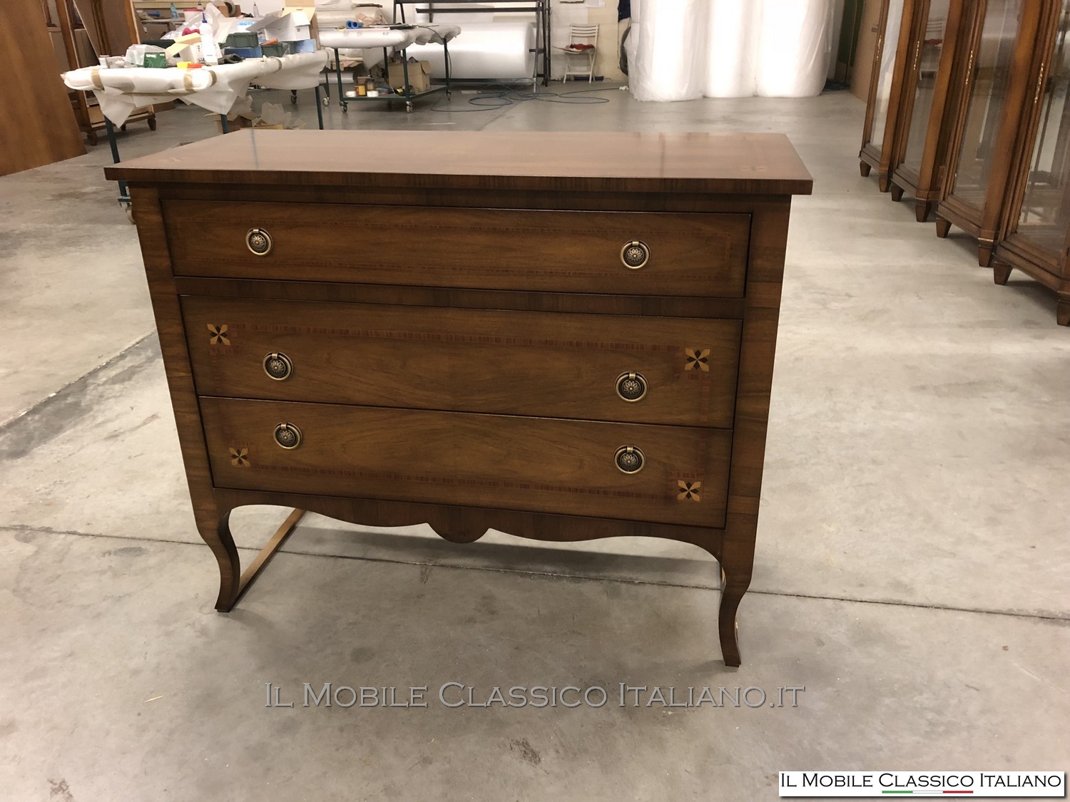 Comò da entrata classico personalizzato 